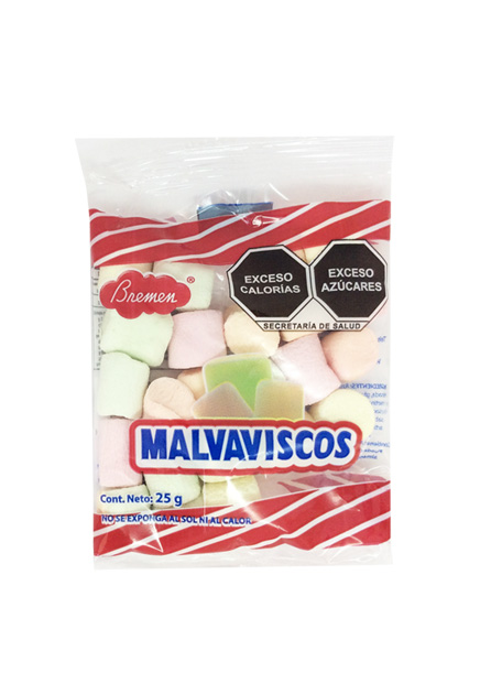 Malvavisco mini pieza 35 g