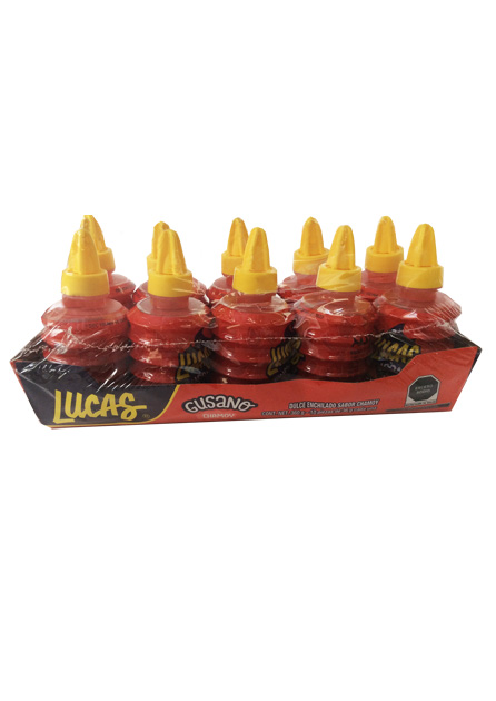 Gusano chamoy paquete 10 piezas