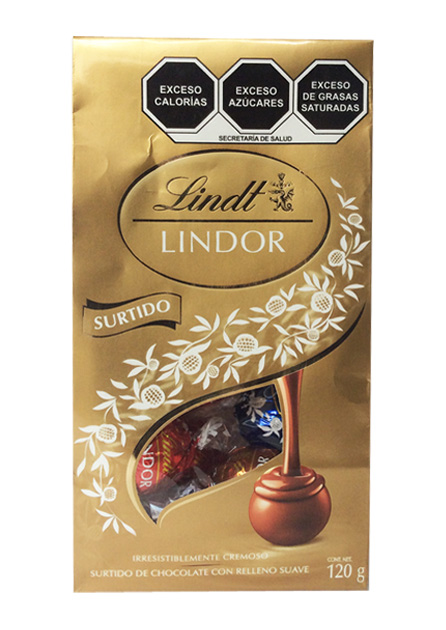 Lindor surtido bolsa 120g