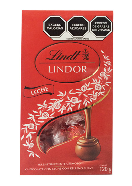 Lindor leche bolsa 120g