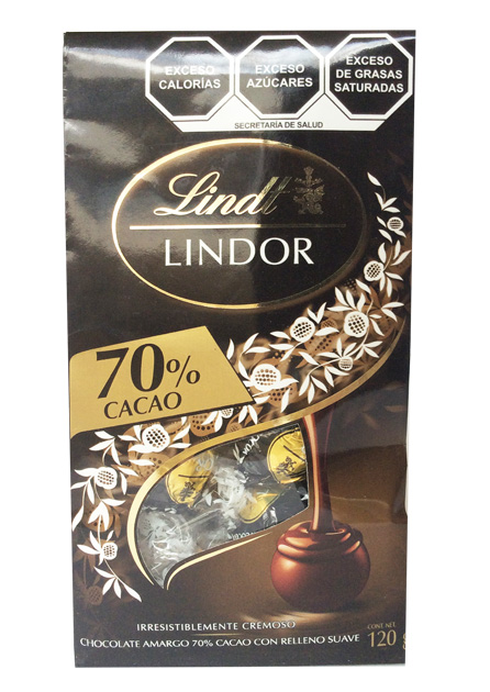 Lindor 70% bolsa 120g