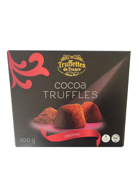 Truffetes cacao caja 200g