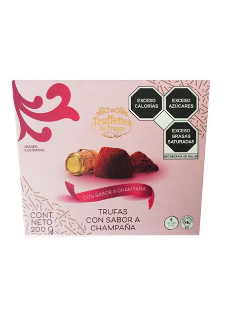 Truffetes de France champaña caja 200g