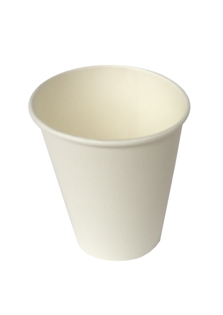 Vaso de café blanco Beeco 8oz (240ml) - Beeco - Vasos compostables