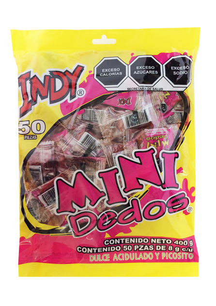 Mini Dedos Indy bolsa 400 gramos