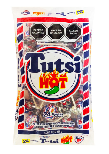 Tutsi Hot bolsa 24 piezas