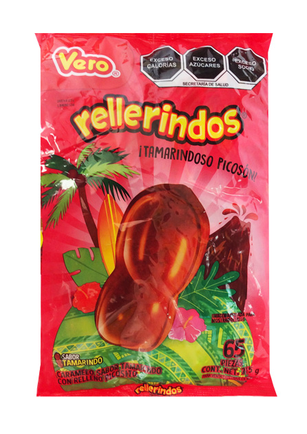 Rellerindo Tamarindo bolsa 65 piezas