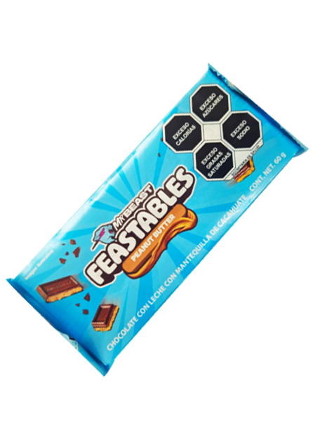 Chocolate Mr Beast crema de cacahuate