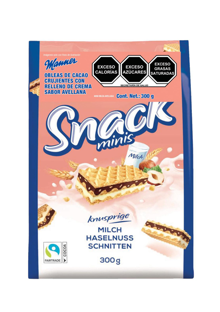 Manner Snacks Mini Avellana